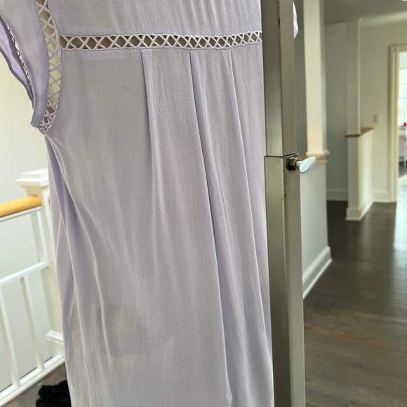 Lavender Rebecca Taylor Top-Rayon - Picture 5 of 7